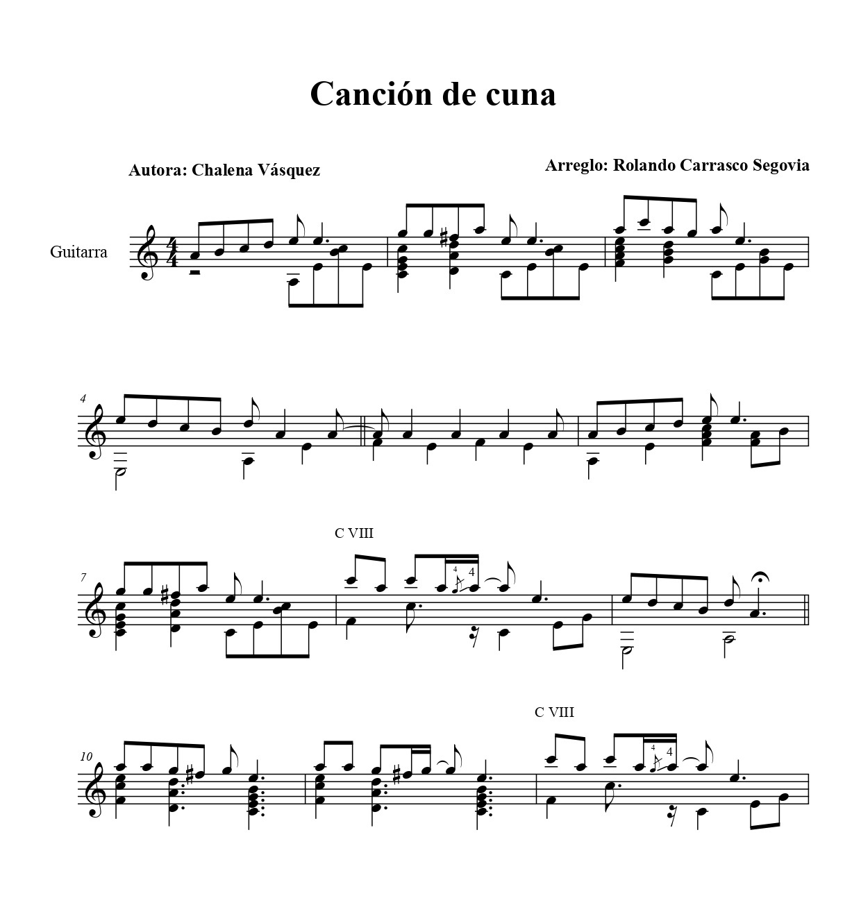 Partituras